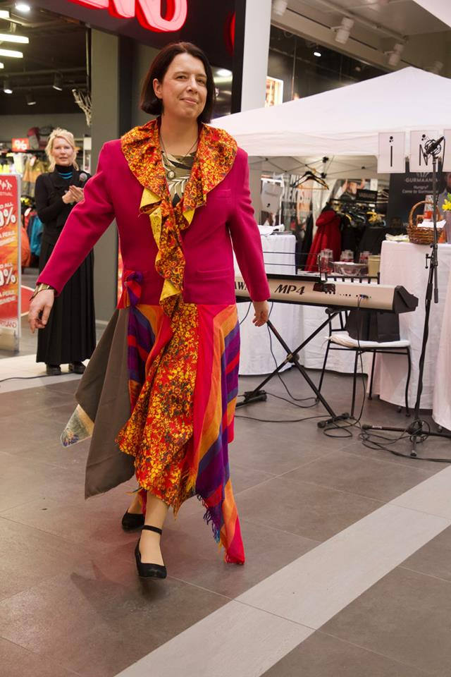 Upcycled Patchwork Boho Coat, Fantasie Tragbare Kunst Kleidung, Bis Radelt Ein Von Einer Art Eco-Couture.size L/Ready Zu Versenden von Endladesign