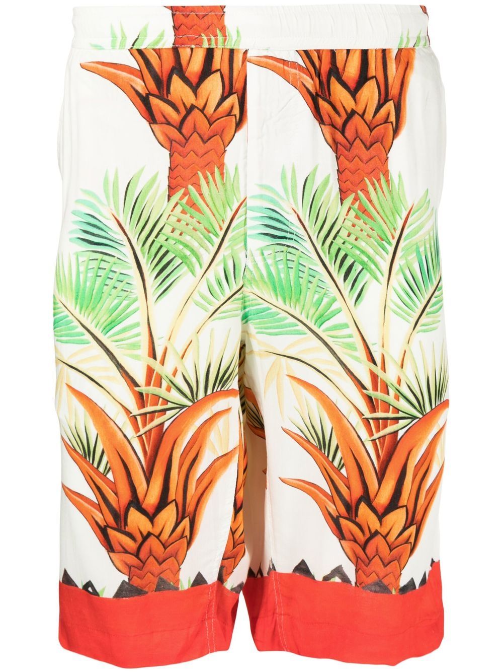 Endless Joy Bermudas mit Date Palm-Print - Nude von Endless Joy