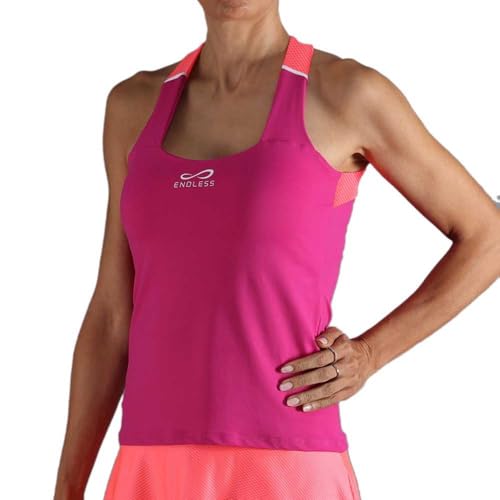 ENDLESS Unisex Camiseta Cross-C: DEEP Fucsia-T: L Sporting Goods, Multicolor, L (180er Pack) von Endless