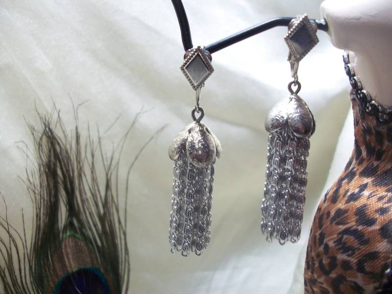 Sarah Coventry, Vintage, Silber, Chandelier Ohrringe Sarah Coventry, Vintage, Silber, Chandelier Ohrringe von EndlessFunctionalArt