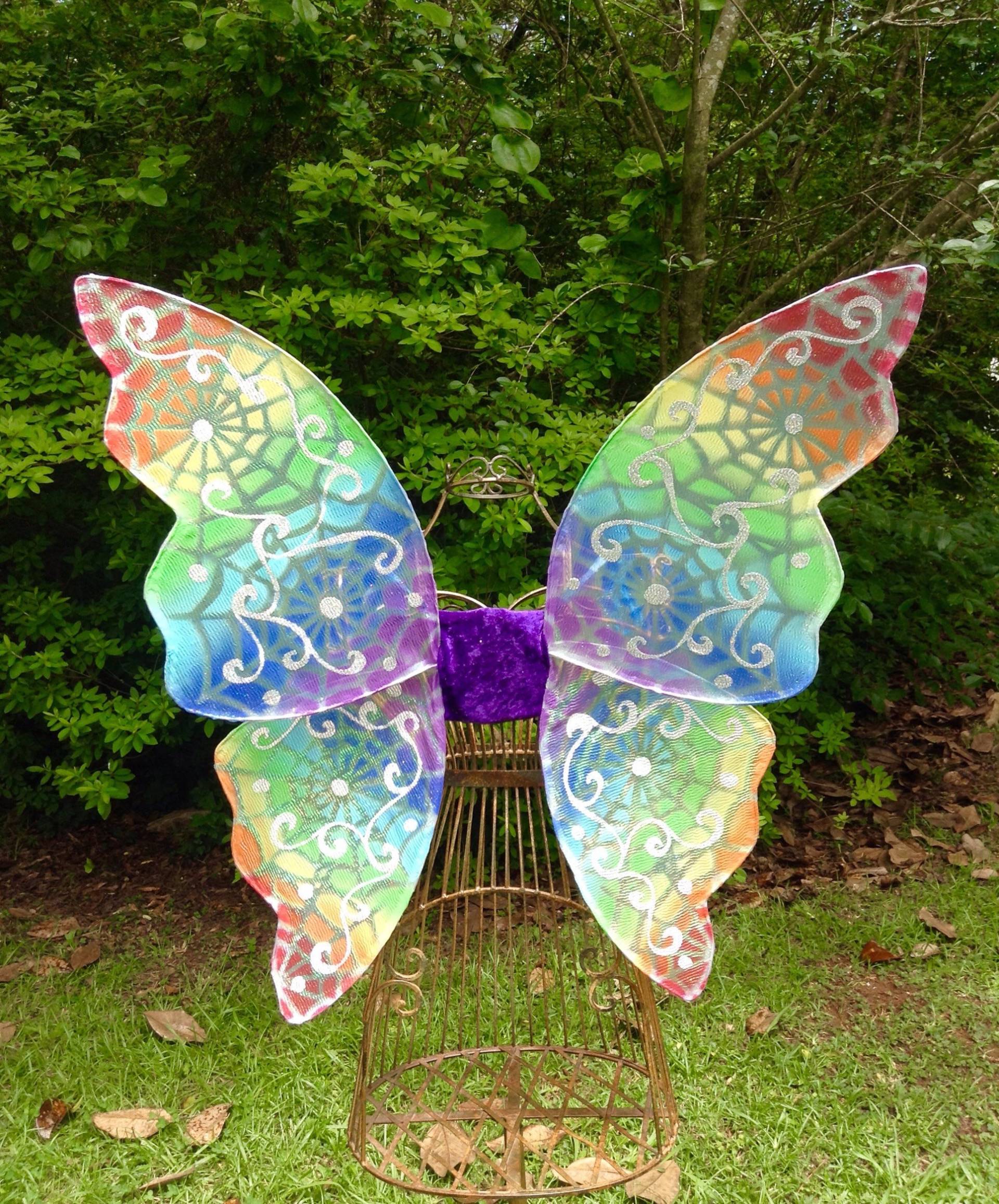 Ooak Fantasy Wings Rainbows Hell Oder Pastell Große Erwachsenengröße Ooak Fantasy Wings Rainbows Hell Oder Pastell Große Erwachsenengröße von EndlessNightDesigns