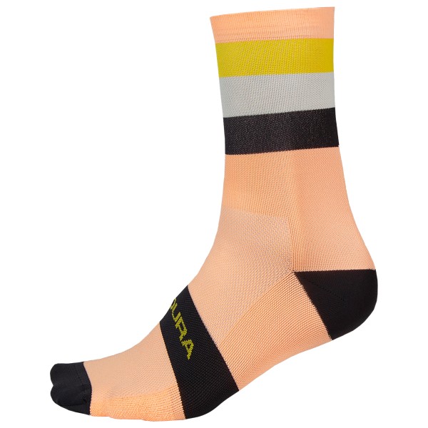 Endura - Bandwidth Streifensocken - Radsocken Gr L/XL;S/M beige;blau;türkis von Endura