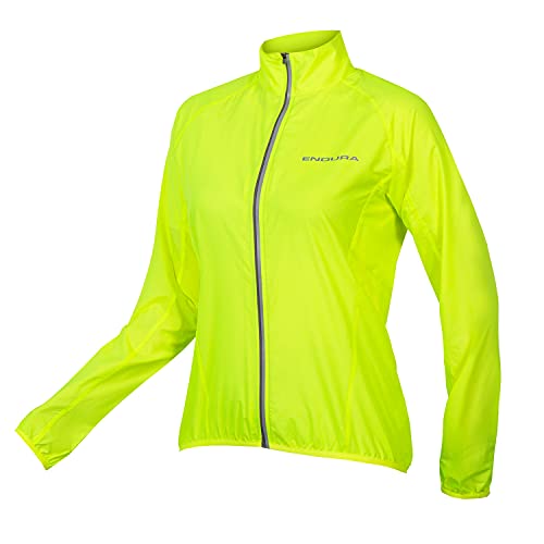 Endura Damen Fahrradjacke Pakajak neon-gelb M von Endura