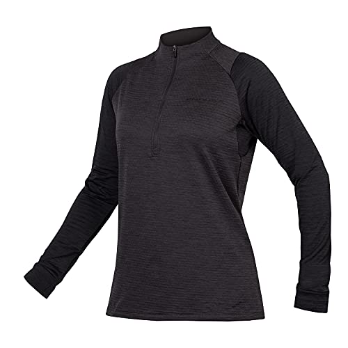 Endura Damen Fahrradtrikot Singletrack Fleece schwarz L von Endura