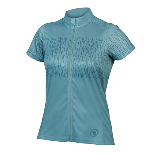 Endura Damen Hummvee Mountain Cycling Jersey Hemd, Moos, X-Small von Endura