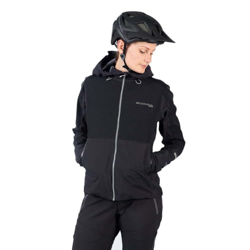 Endura Girls MTB-Regenjacke MT500 Waterproof II Schwarz Gr. XL von Endura