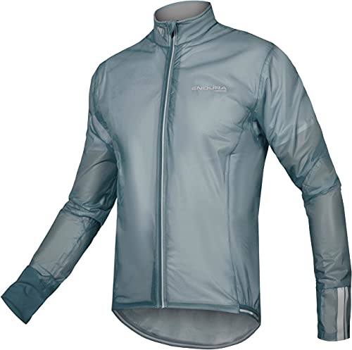 Endura Herren FS260-Pro Adrenaline Race Cape II – leicht, wasserdicht und atmungsaktiv, Fahrradschale, Betongrau, Größe XL von Endura