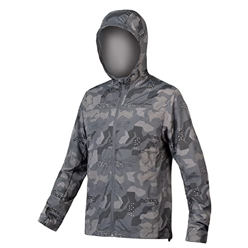 Endura Herren Fahrradjacke Hummvee Camouflage-grau M von Endura
