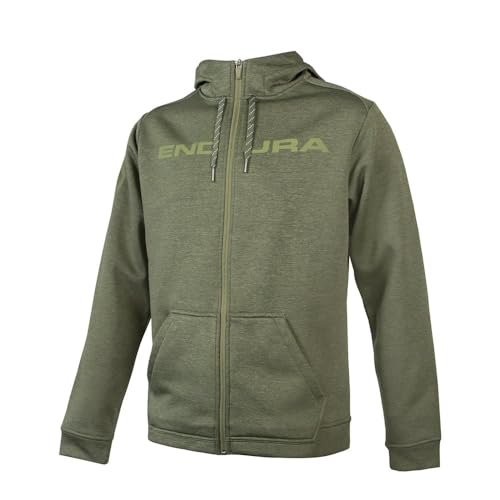 Endura Herren Hummvee Hoodie Olive Green XL von Endura