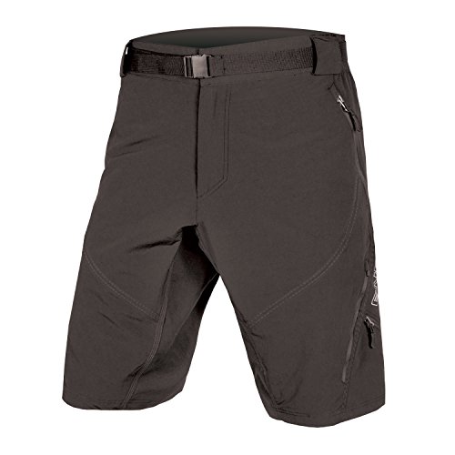 Endura Herren Hummvee Mountainbike-Radhose mit Futter Boardshorts, Schwarz 2022, 4X-Large von Endura