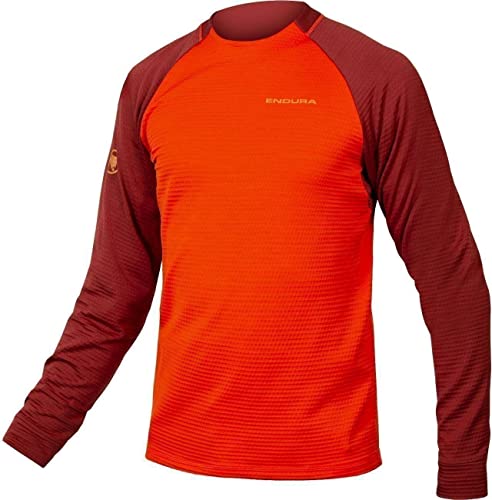 Endura Herren SingleTrack Fleece Paprika XL von Endura