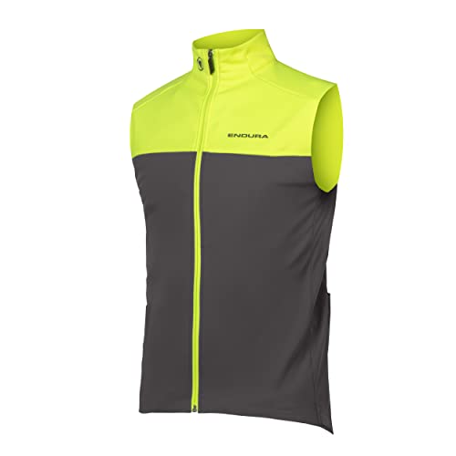 Endura Herren Windchill Weste neongelb XL von Endura