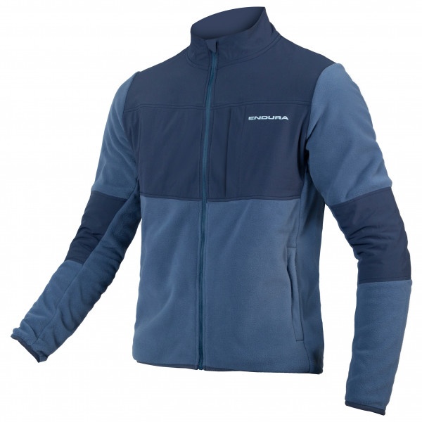 Endura - Hummvee Full Zip Fleece - Fahrradjacke Gr S blau;grau von Endura