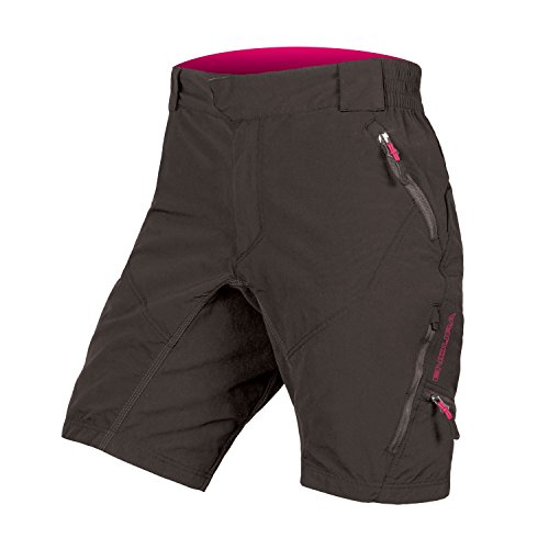 Endura Hummvee der Frau Baggy Mountain Bike Short II, Damen, Schwarz, Medium von Endura