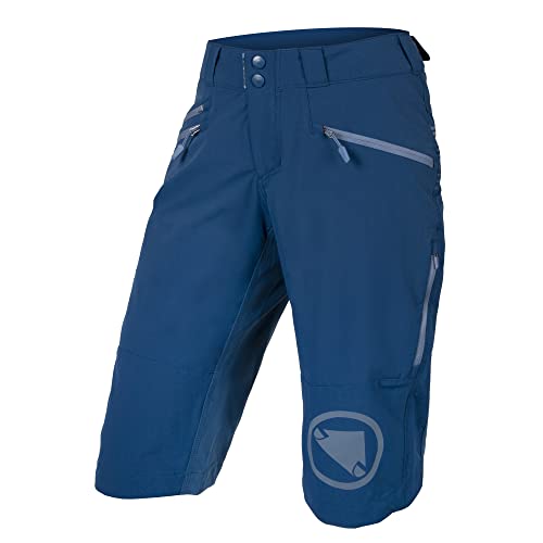 Endura SingleTrack Mountainbike Baggy Cycling Short II für Damen, Blaubeer, Mittel von Endura