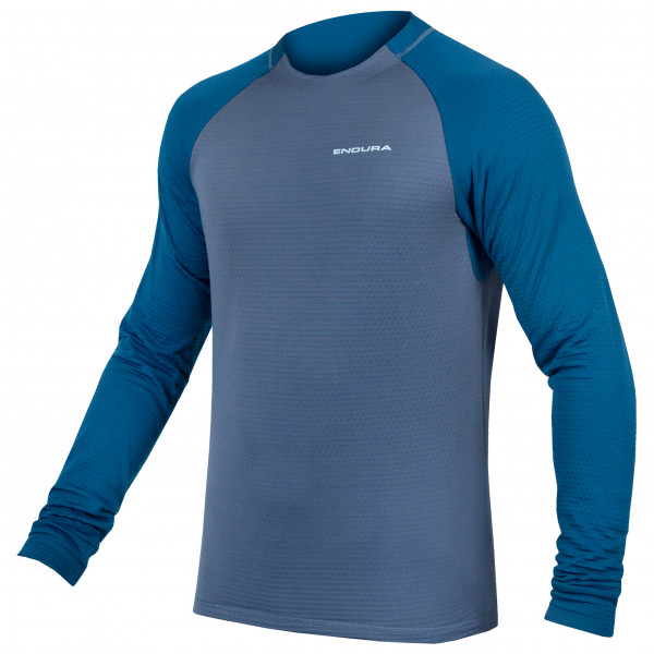 Endura - Singletrack Fleece - Radtrikot Gr S blau von Endura