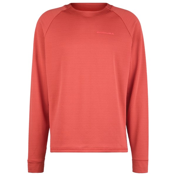 Endura - Singletrack Fleece - Radtrikot Gr XXL rot von Endura