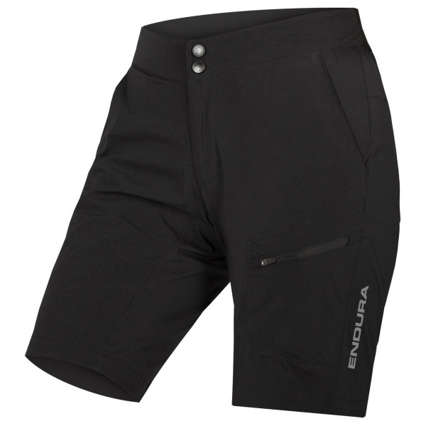 Endura - Women's Hummvee Lite Shorts Mit Innenhose - Radhose Gr L schwarz von Endura