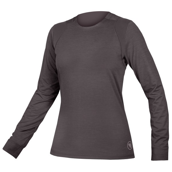 Endura - Women's Singletrack Trikot L/S - Radtrikot Gr XXL grau von Endura