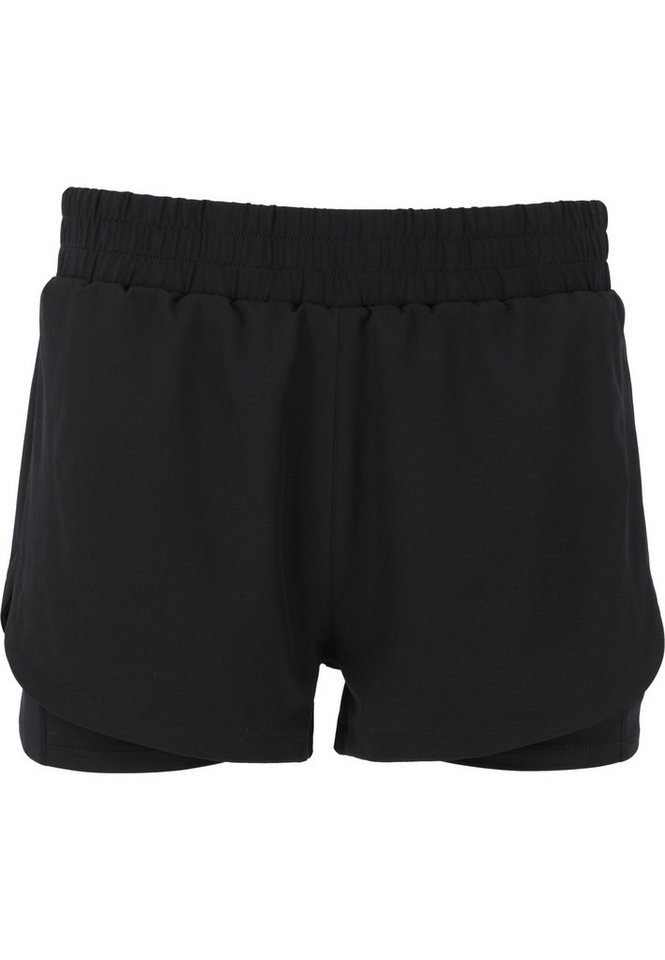 Endurance Athlecia Laufhose Yarol W 2-in-1 Shorts BLACK von Endurance Athlecia