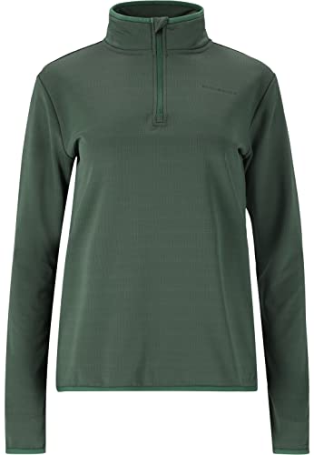 endurance Damen Langarmshirt VIRONIC W Waffle 3160 Mallard Green 36 von endurance