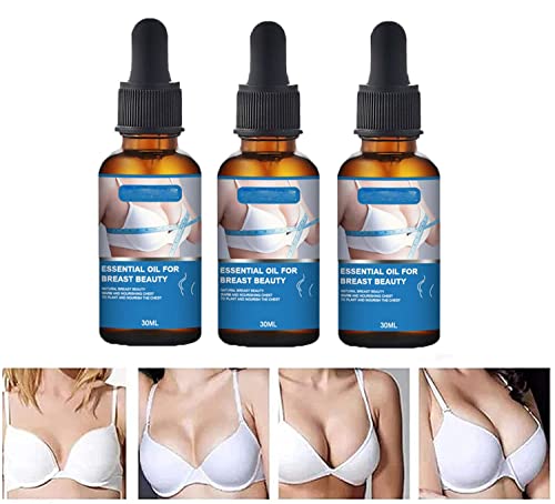 30ml Bust Firming Natural Essential Oil,Breast Enlargement Essential Oil,for Breast Firming Lifting Breast Nourishing Massage Oil Breast for Women (3pcs) von Endxedio