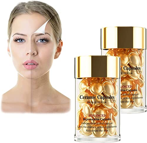 Ceramide Collagen Firming Capsule Serum, YouthRenew Face Lifting Serum Capsules For Women, Anti Wrinkle Facial Serums For Glowing Skin (2pcs) von Endxedio