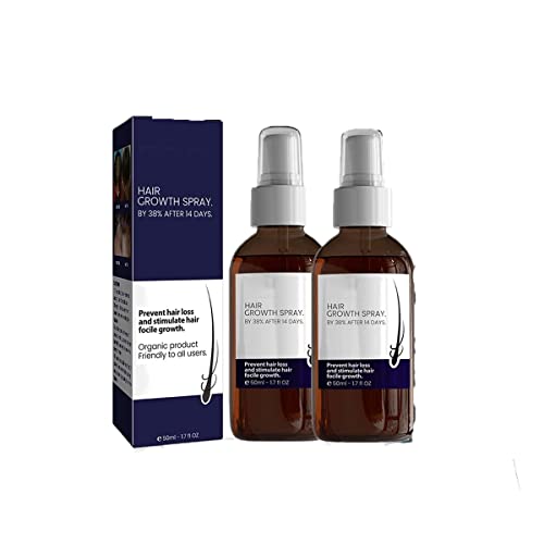 Endxedio Blusoms Haarwachstums-Formel Serum Spray, Haarwachstums-Spray für trockenes, lockiges, geschädigtes Haar (2er Pack) von Endxedio