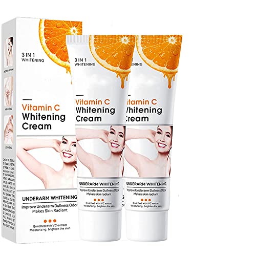 Leche Con Colageno Crema Aclarante, Crema De Leche Con Colageno Aclarante, Leche Con Colageno Crema Aclarante De Miel, Underarm Whitening Cream for Women, Aclarador De Axilas Y Partes Intimas (2pcs) von Endxedio
