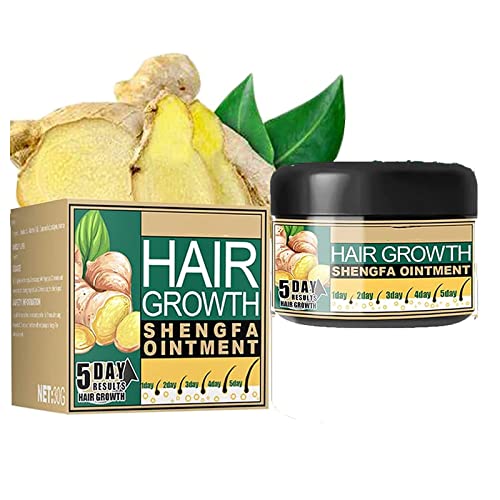 Natural Ginger Hair Growth Cream,Hair Boost Ginger Ointment,Anti-Hair Loss Conditioner For Men Women,for Hair Loss and Hair Thinning Treatment (1pcs) von Endxedio