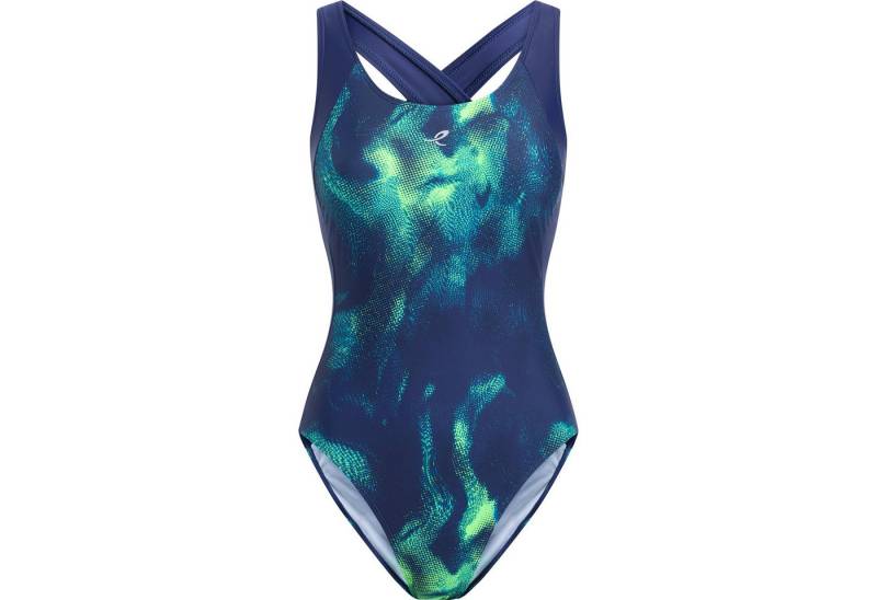 Energetics Badeanzug Da.-Badeanzug Nina II W NAVY/GREEN LIME von Energetics