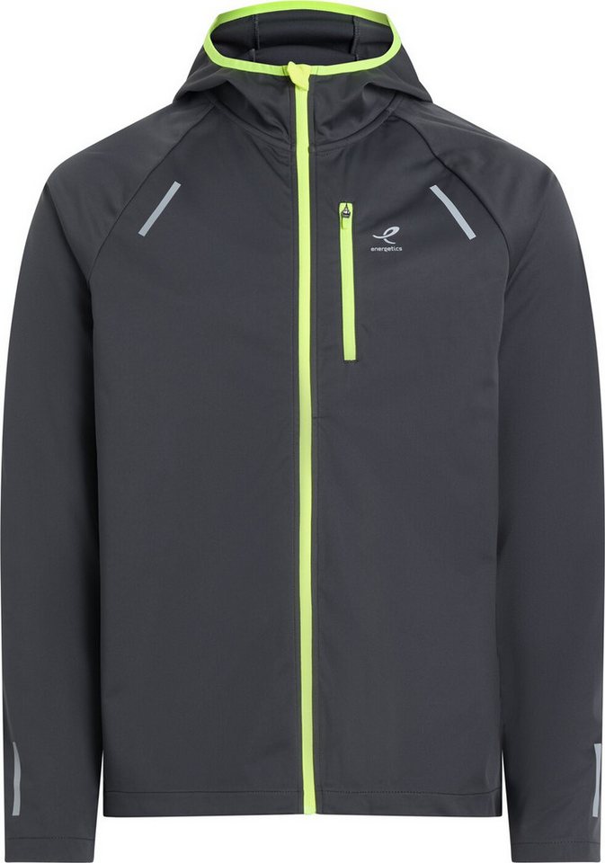 Energetics Funktionsjacke He.-Kapuzenjacke Tobbo JKT M ANTHRACITE/YELLOW LI von Energetics