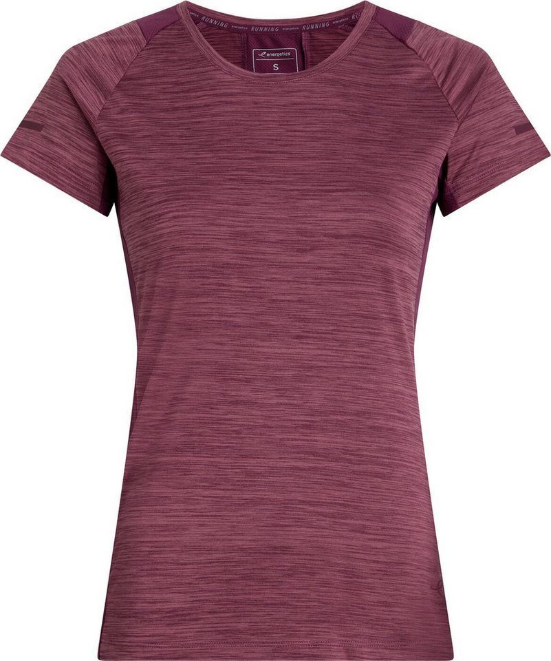Energetics Kurzarmshirt Da.-T-Shirt Evii SS W MELANGE/RED WINE/RED Energetics Kurzarmshirt Da.-T-Shirt Evii SS W MELANGE/RED WINE/RED von Energetics