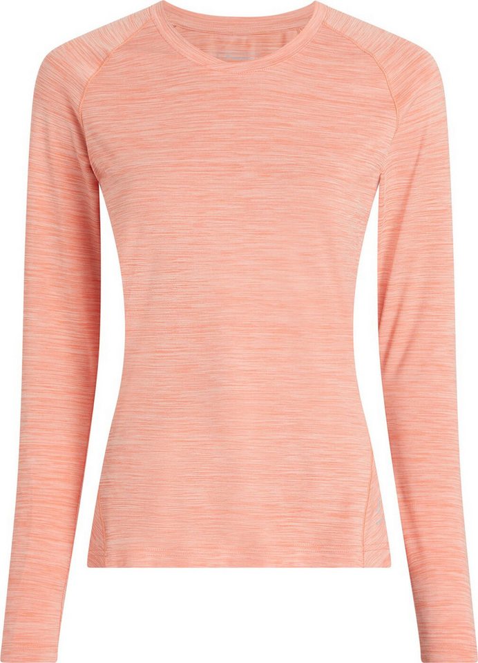Energetics Langarmshirt Da.-Langarmshirt Rylinda LS W MÉLANGE/BLACK von Energetics