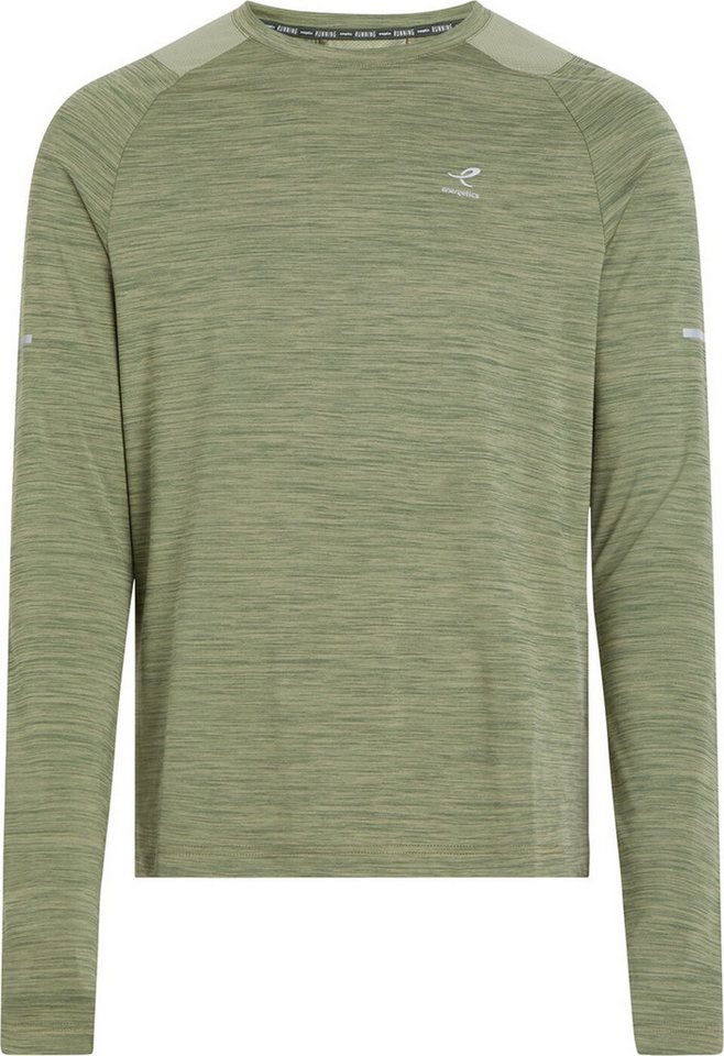 Energetics Langarmshirt He.-Langarmshirt Ailo LS M MELANGE/GREEN/GREEN von Energetics