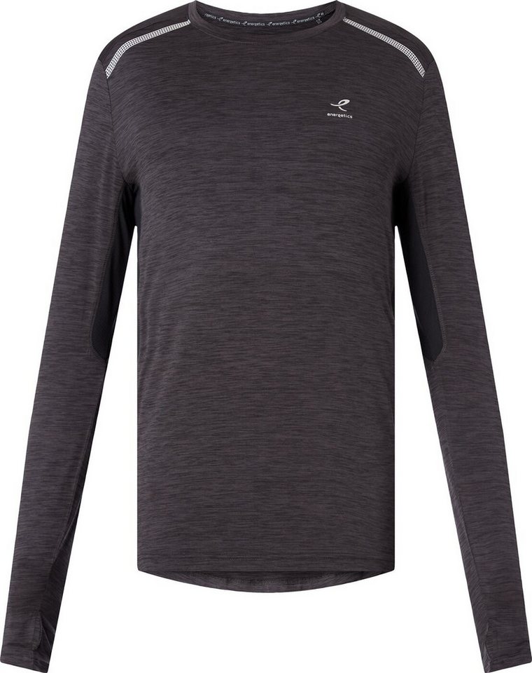 Energetics Langarmshirt He.-Langarmshirt Aimo II ux MELANGE/BLACK/BLACKN von Energetics