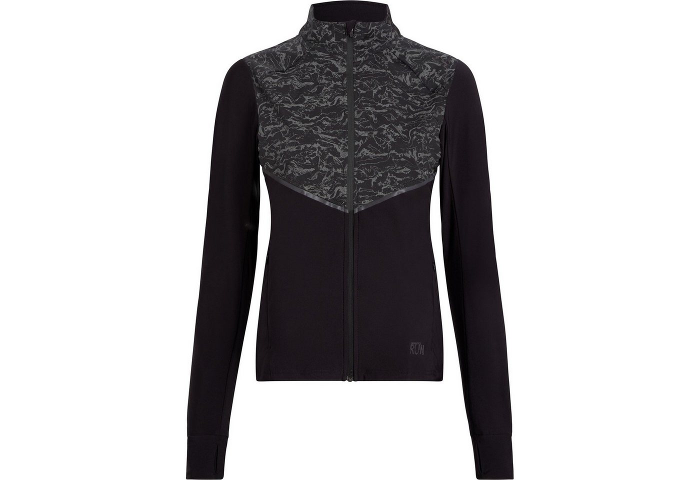 Energetics Laufjacke Da.-Funktions-Jacke Baya JKT W AOP/BLACK/ANTHRACITE von Energetics