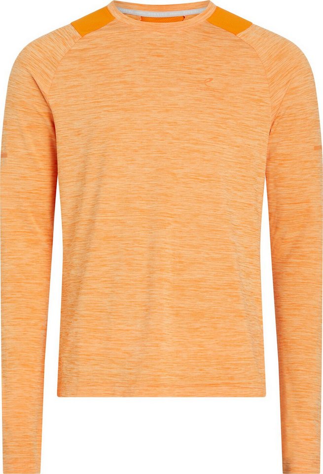 Energetics Laufshirt He.-Langarmshirt Ailo LS M MELANGE/ORANGE DARK/ von Energetics