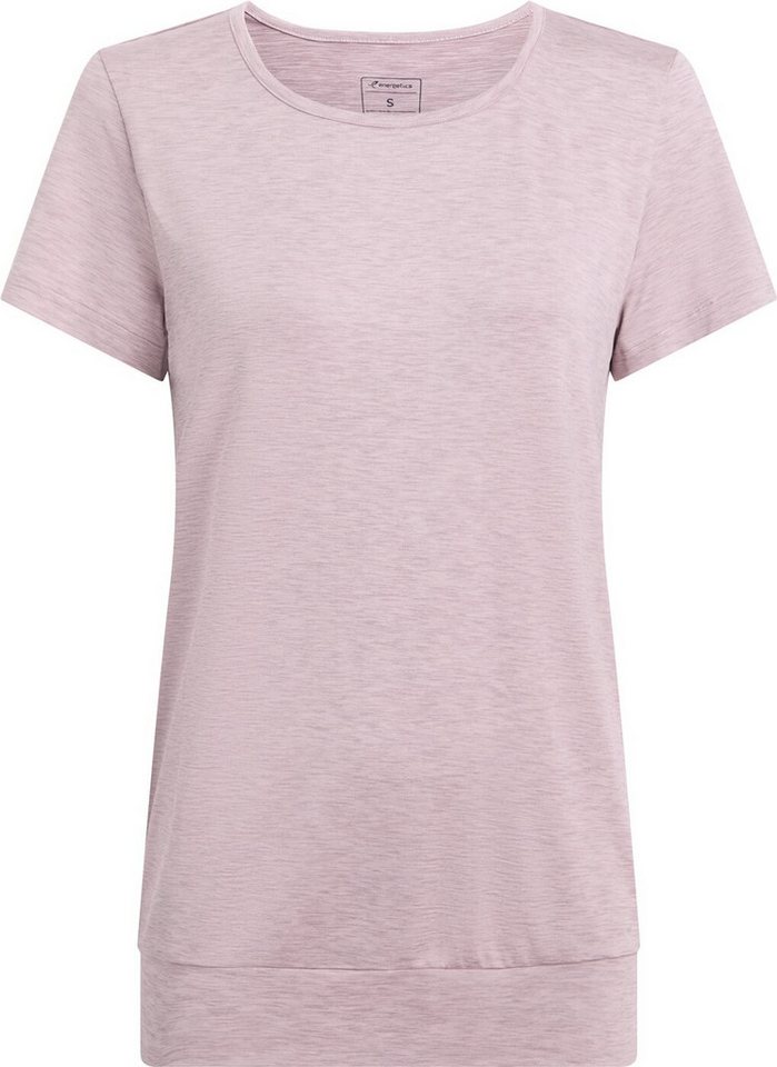 Energetics T-Shirt Da.-T-Shirt Jewel SS W MELANGE/LILAC DARK/R von Energetics