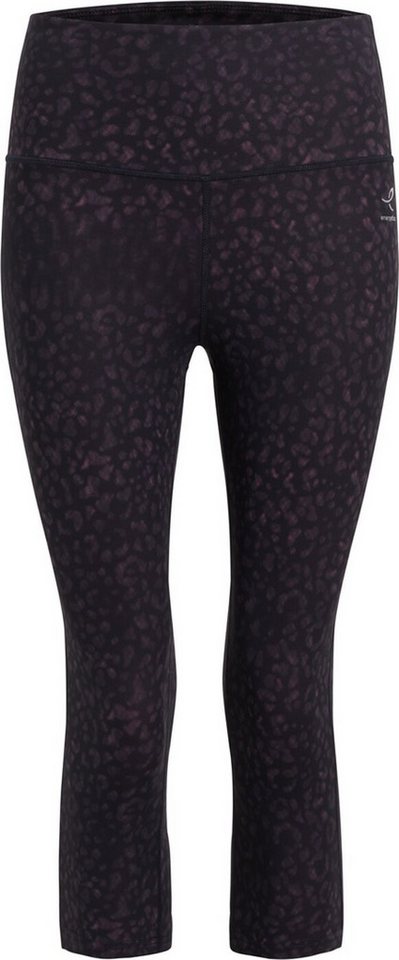 Energetics Trainingstights Da.-Tight 3/4 Kapinem 3/4 W AOP-/BLACK/RED WINE von Energetics