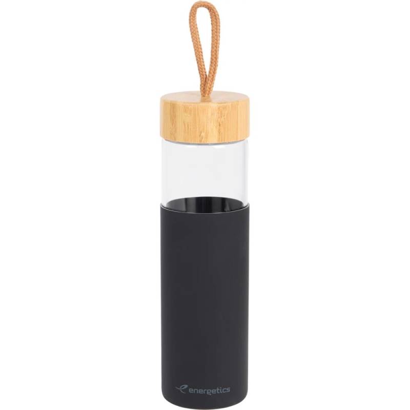 Energetics Trinkflasche Glass Bottle III black/anthracite von Energetics