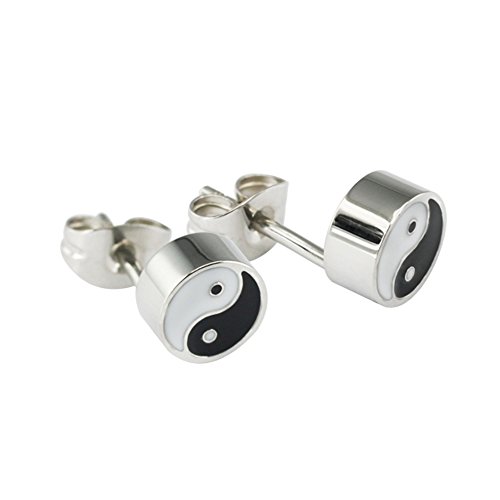 2 Yin Yang Magnet Ohrstecker Energetix 4you / Magnetix No. 1933P Ø ca. 0,7 cm mit Neodym Magnet 2 Yin Yang Magnet Ohrstecker Energetix 4you / Magnetix No. 1933P Ø ca. 0,7 cm mit Neodym Magnet von Energetix-4you