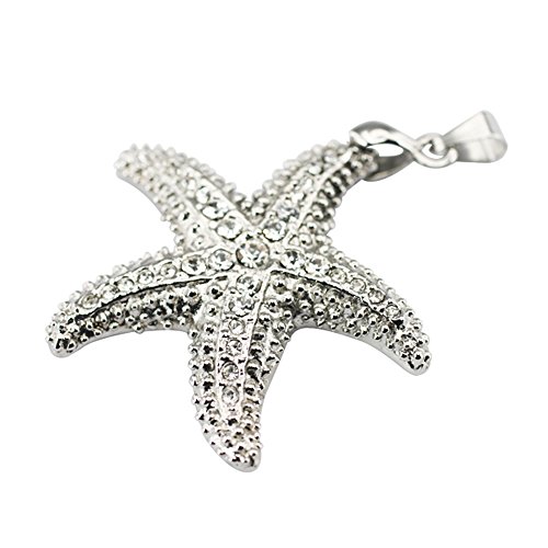 Eyecatcher Seestern Magnet Kettenanhänger Sabo Atlantis Design Starfish Energetix 4you 3536 Magnetanhänger handveredelt mit Swarovski Elements von Energetix-4you