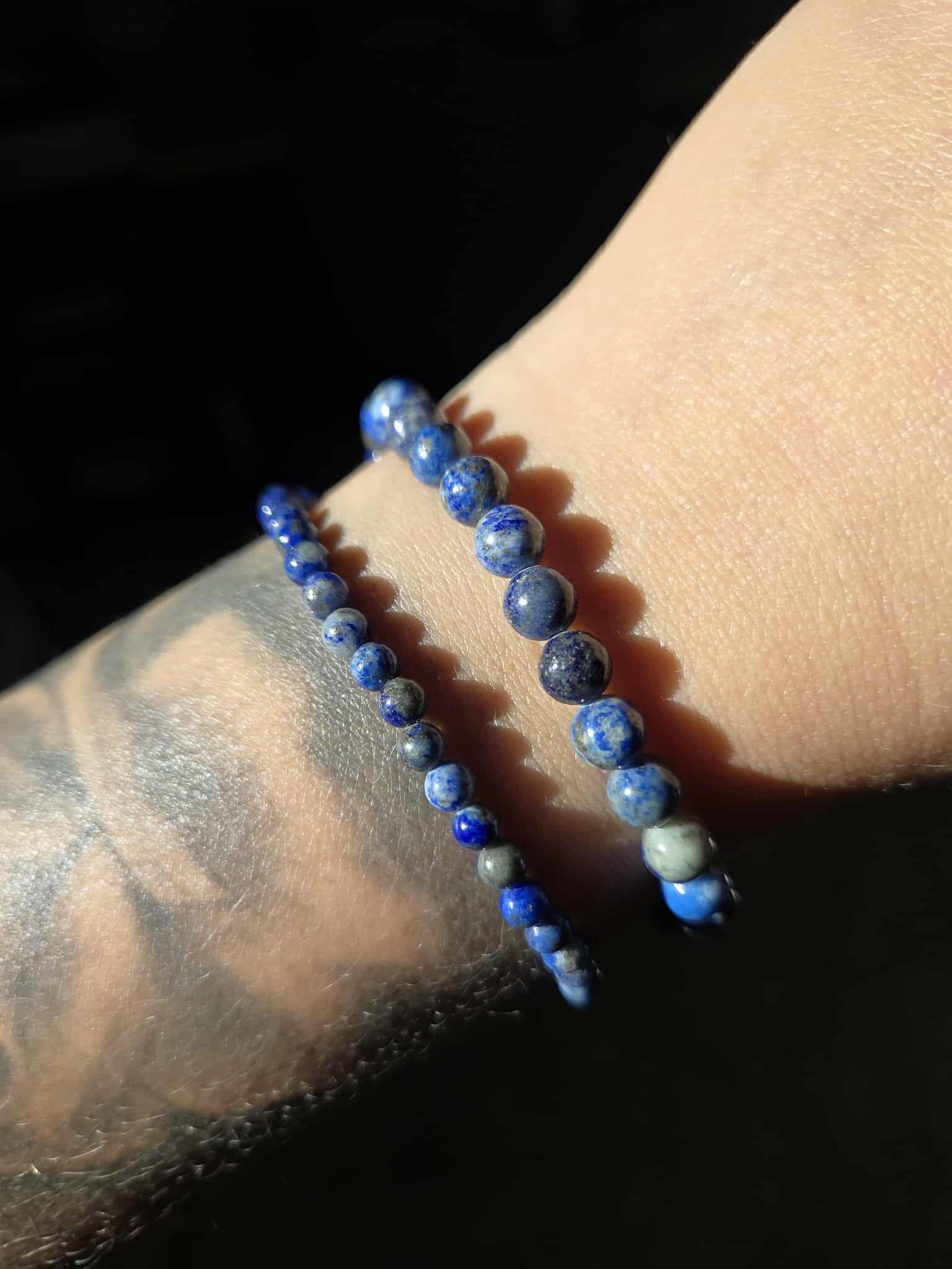 Lapis Lazuli Kugelarmband | Verschiedene Größen von EnergyofCrystal