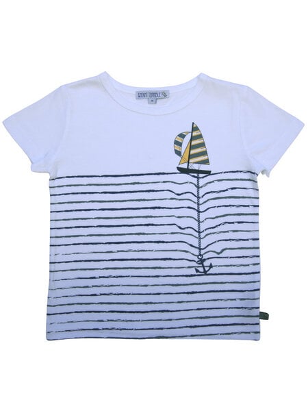 Enfant Terrible Baby und Kinder T-Shirt Segelboot 100 % Bio-Baumwolle von Enfant Terrible