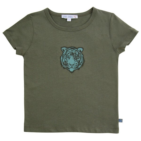 Enfant Terrible Kinder T-Shirt Tigerkopf reine Bio-Baumwolle von Enfant Terrible