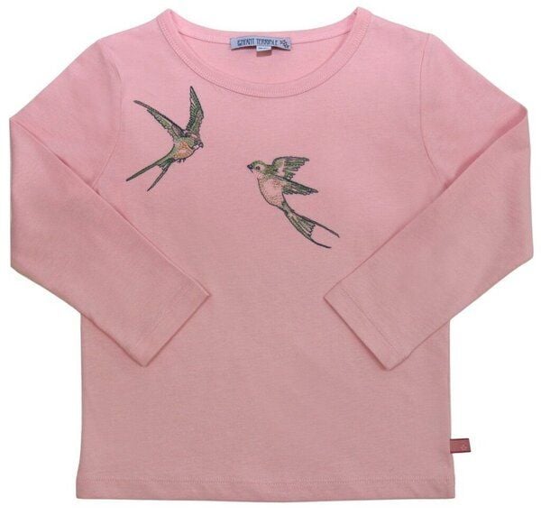 Enfant Terrible Mädchen Langarm-Shirt Schwalbe reine Bio-Baumwolle von Enfant Terrible