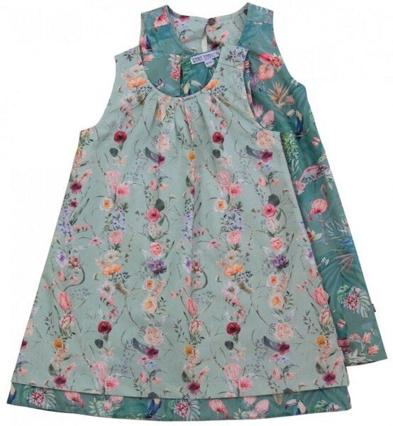 Enfant Terrible Wendekleid Blumen-Dschungel mint-salbei von Enfant Terrible