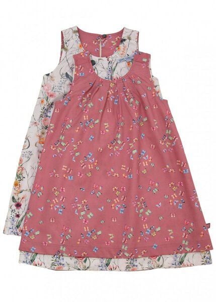 Enfant Terrible Wendekleid Schmetterlinge-Blumen in rosé-white von Enfant Terrible
