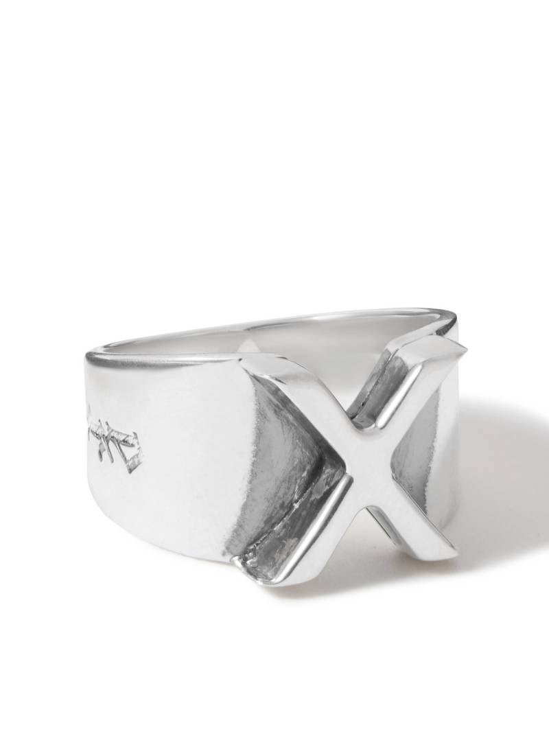 Enfants Riches Déprimés - Silver Ring - Men - Silver - 8 von Enfants Riches Déprimés